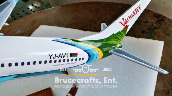 Model of B737-800 Air Vanuatu with detailed craftsmanship.